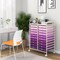 Space Saving Storage Organizer Cart with 20 Plastic Drawers and Mobile Wheels for Organizing Small Items at Home